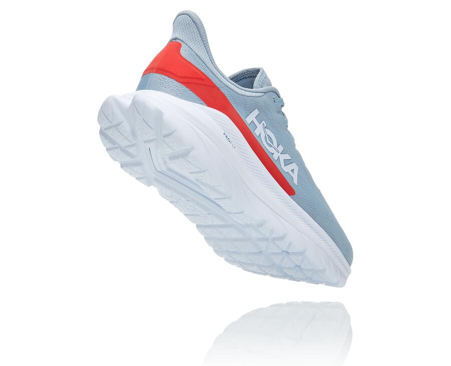 Tenis Hoka One One Masculino Azuis/Branco - Mach 4 - 306-IHJCAL